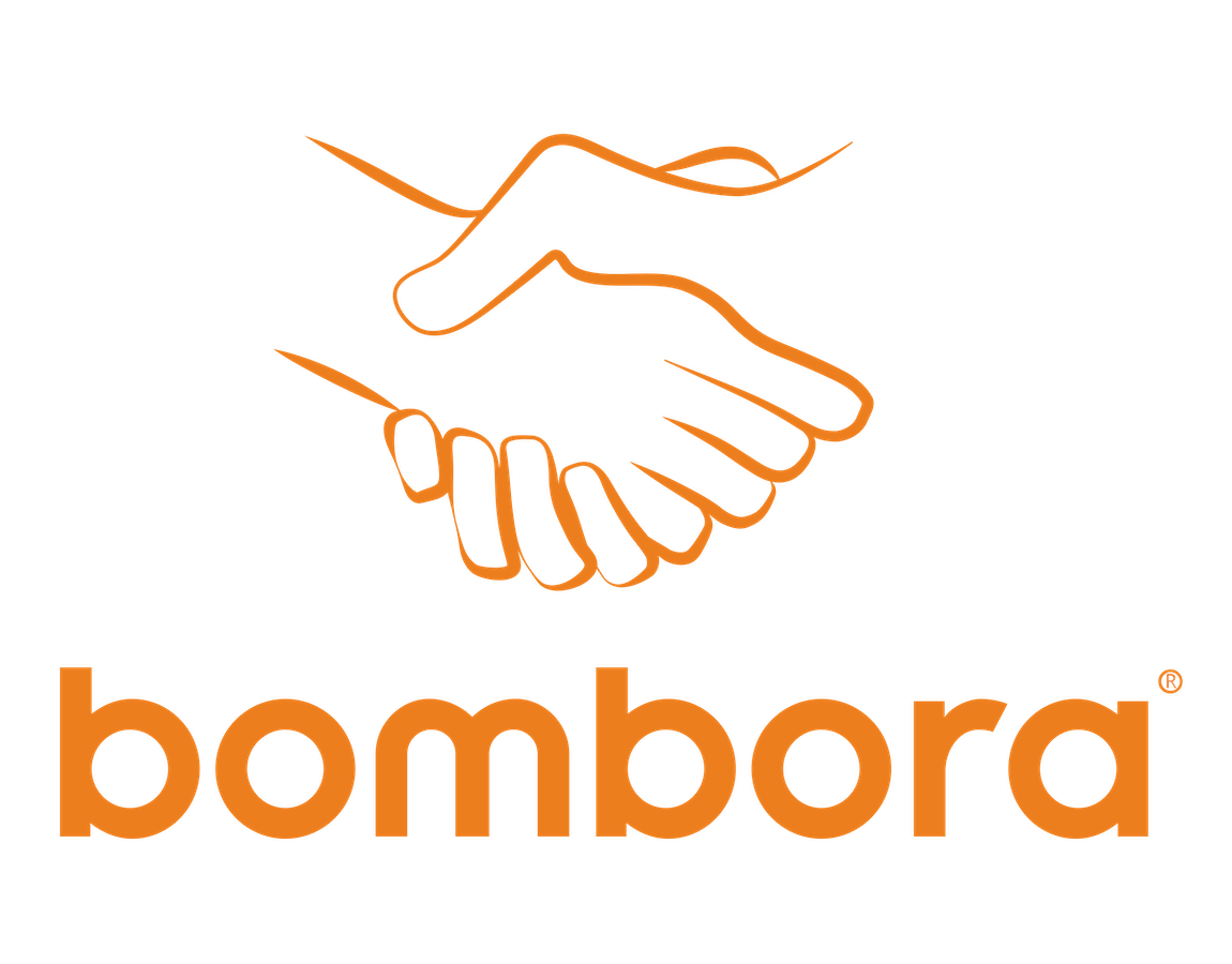 Handshake with Updated Bombora Logo